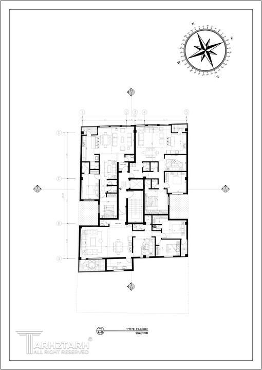 مسابقه طراحی پلان امیر صبوری 2