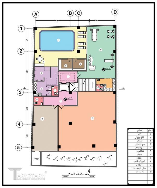 مسابقه طراحی پلان امیر صبوری 2