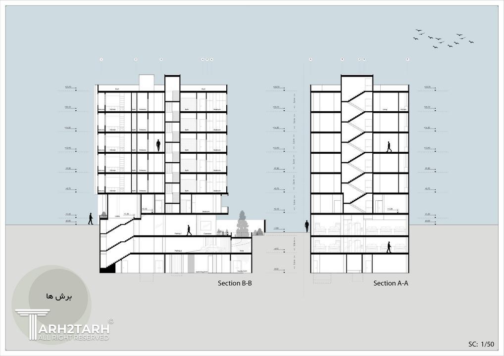 مسابقه طراحی پلان امیر صبوری 2