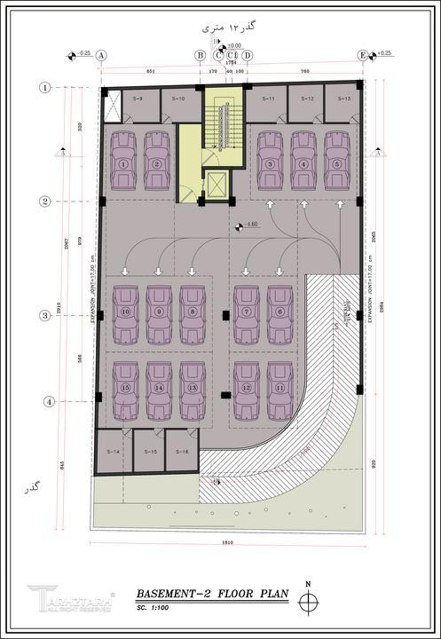مسابقه طراحی پلان امیر صبوری 2