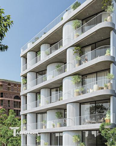 طراحی ساختمان مسکونی مگنولیا (فرشته)