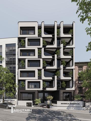 طراحی ساختمان مسکونی مگنولیا (فرشته)