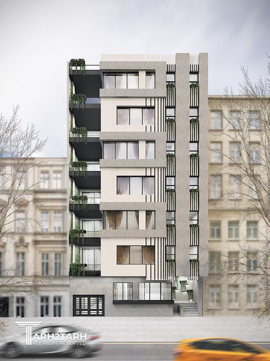 مسابقه طراحی ساختمان مسکونی بردیا