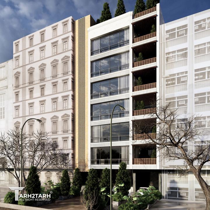 مسابقه طراحی ساختمان مسکونی بردیا