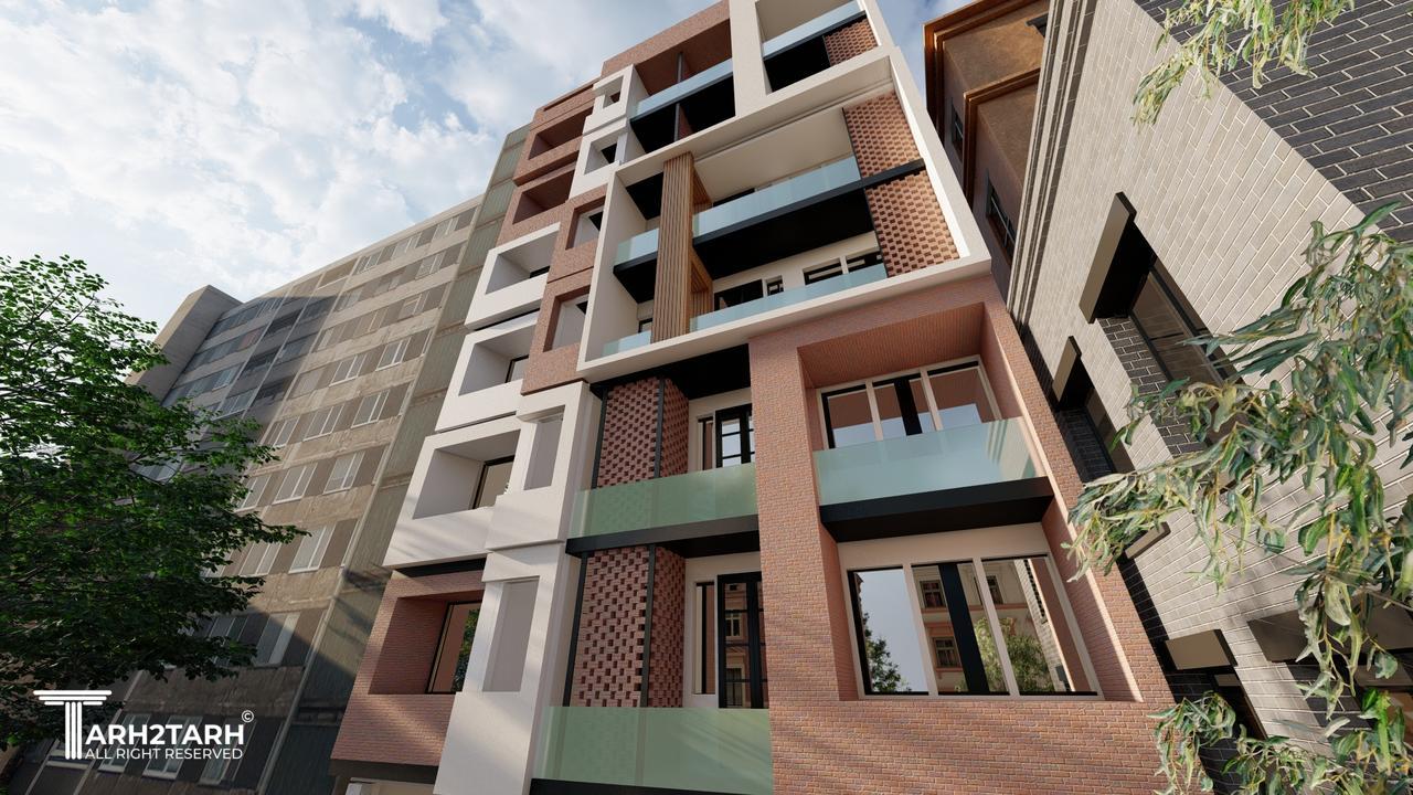 مسابقه طراحی ساختمان مسکونی بردیا