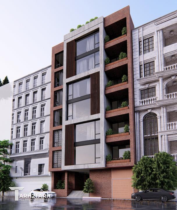 نفر دوم مسابقه طراحی ساختمان مسکونی بردیا