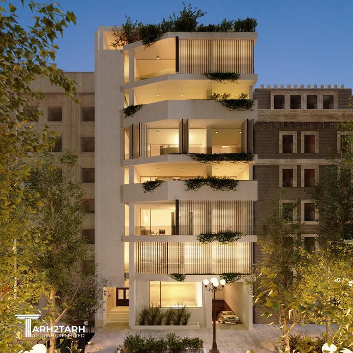 مسابقه طراحی ساختمان مسکونی بردیا