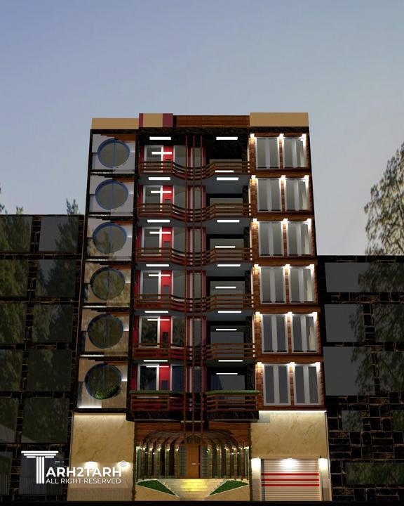 مسابقه طراحی ساختمان مسکونی بردیا