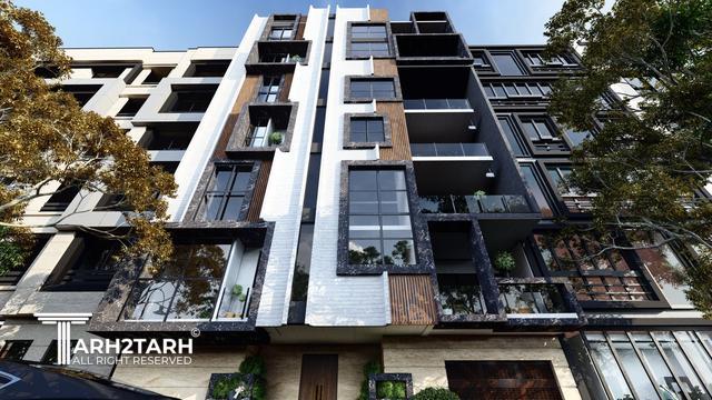 طراحی ساختمان مسکونی بردیا