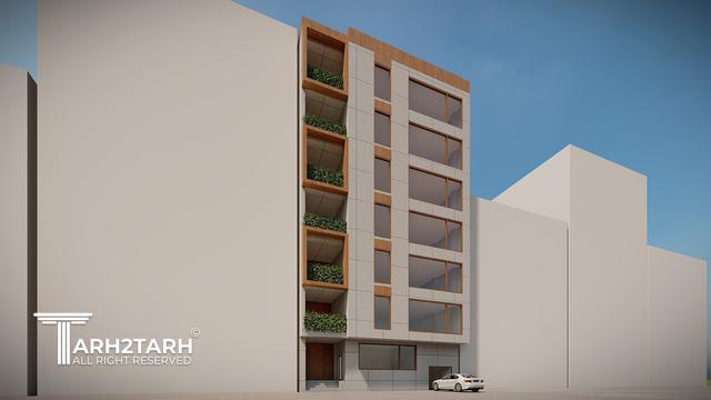 طراحی ساختمان مسکونی بردیا