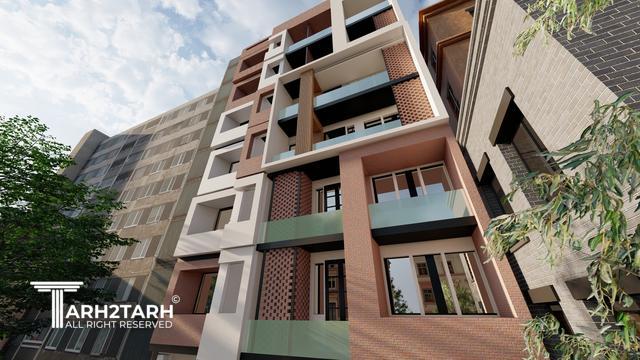 طراحی ساختمان مسکونی بردیا