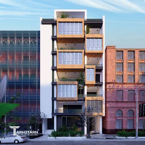 طراحی ساختمان مسکونی بردیا