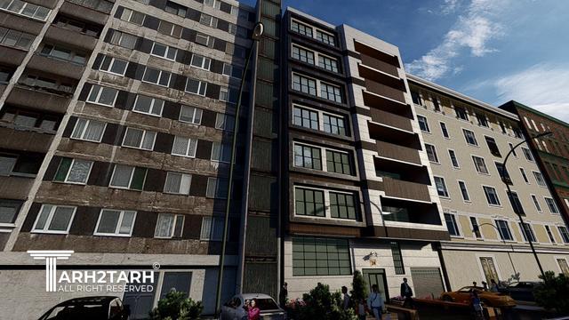 طراحی ساختمان مسکونی بردیا