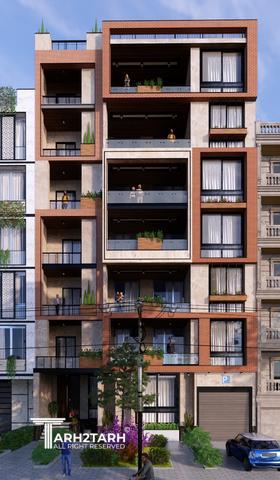 طراحی ساختمان مسکونی بردیا