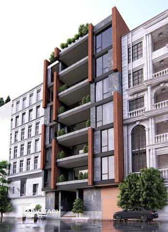 طراحی ساختمان مسکونی بردیا