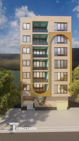 طراحی ساختمان مسکونی بردیا