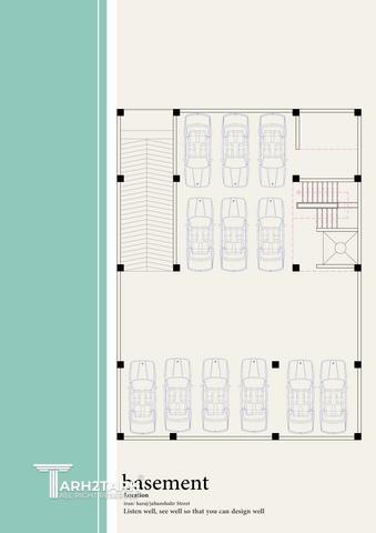 طراحی ساختمان مسکونی بردیا