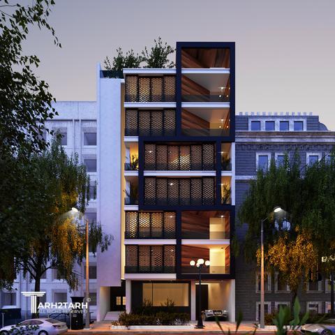 طراحی ساختمان مسکونی بردیا