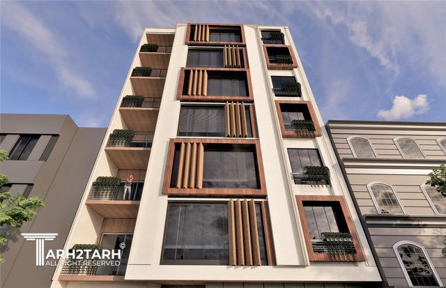 طراحی ساختمان مسکونی بردیا