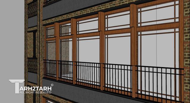 طراحی ساختمان مسکونی بردیا