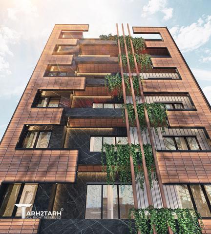 طراحی ساختمان مسکونی بردیا