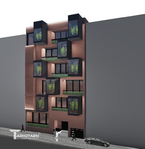 طراحی ساختمان مسکونی بردیا