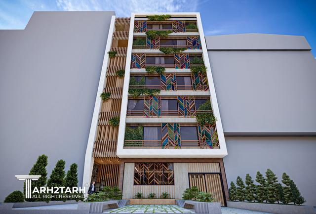 طراحی ساختمان مسکونی بردیا