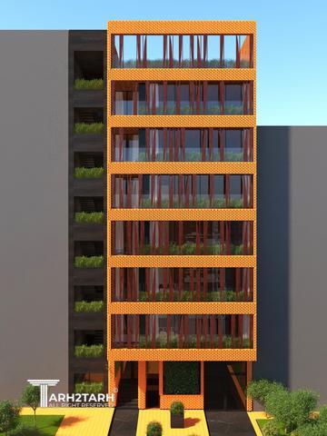 طراحی ساختمان مسکونی بردیا