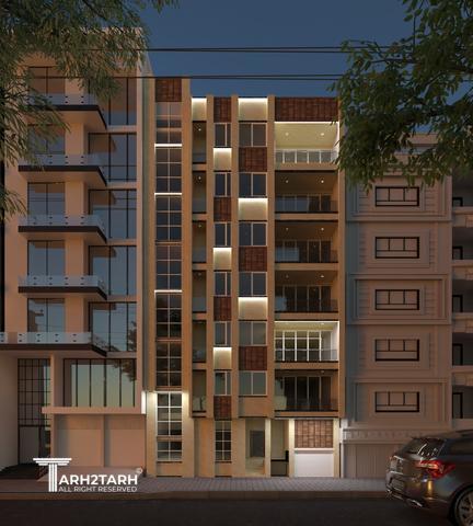 طراحی ساختمان مسکونی بردیا