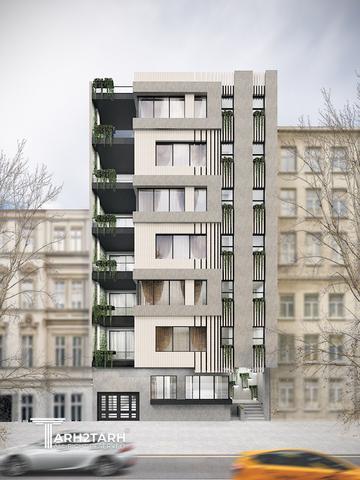 طراحی ساختمان مسکونی بردیا