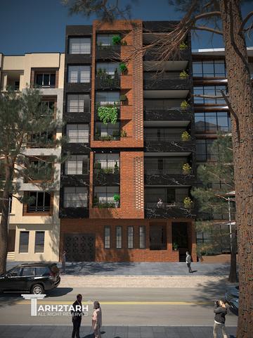 طراحی ساختمان مسکونی بردیا