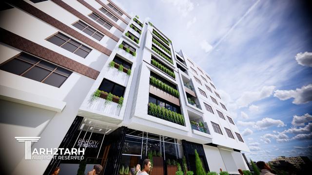 طراحی ساختمان مسکونی بردیا