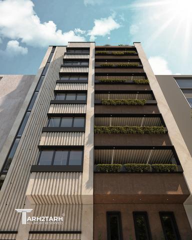 طراحی ساختمان مسکونی بردیا