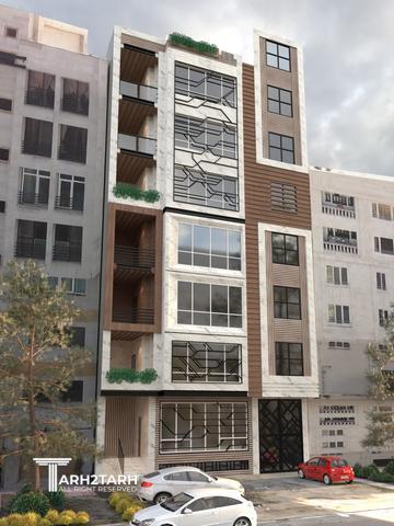 طراحی ساختمان مسکونی بردیا