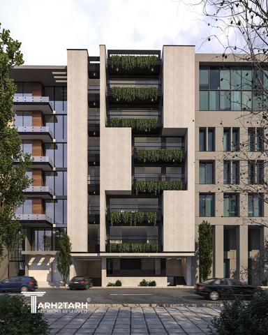 طراحی ساختمان مسکونی بردیا