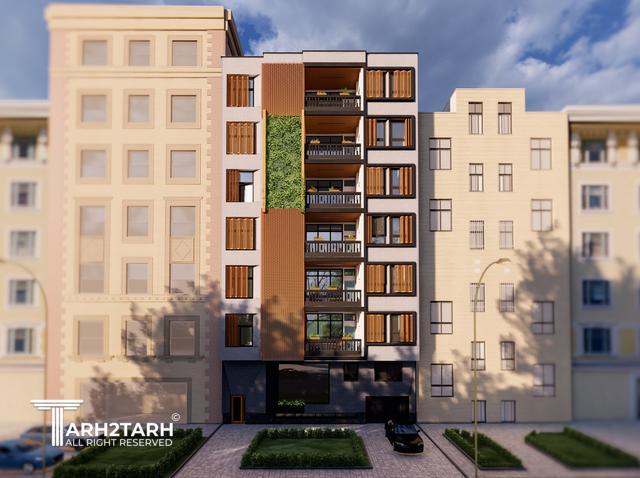 طراحی ساختمان مسکونی بردیا