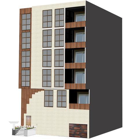 طراحی ساختمان مسکونی بردیا