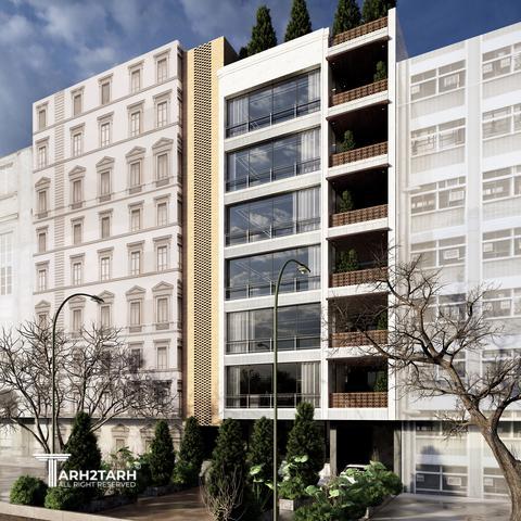 طراحی ساختمان مسکونی بردیا