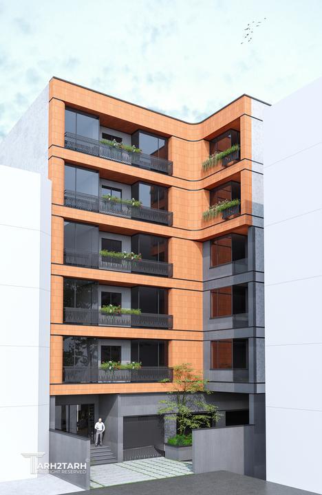 نفر سوم مسابقه طراحی مجتمع مسکونی هروی