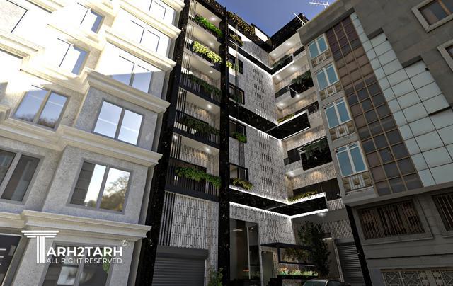 طراحی مجتمع مسکونی هروی