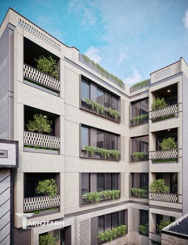 طراحی مجتمع مسکونی هروی