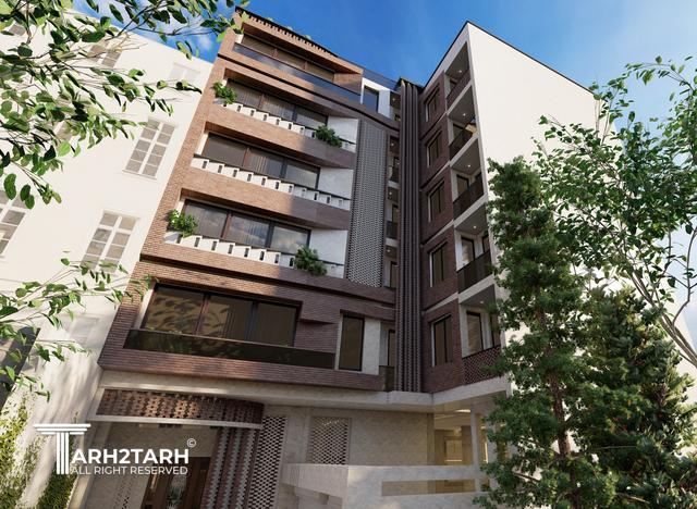 طراحی مجتمع مسکونی هروی