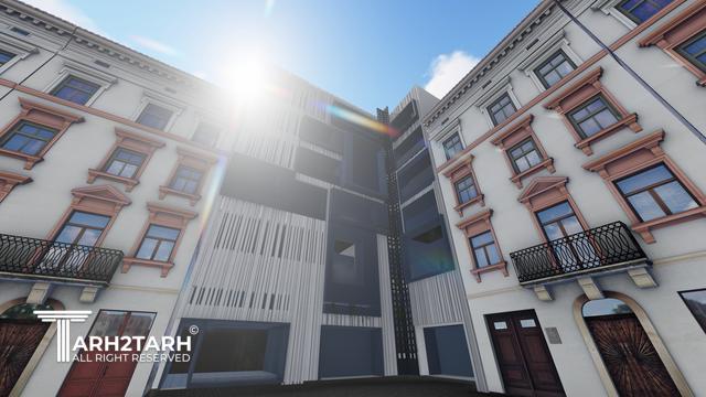 طراحی مجتمع مسکونی هروی