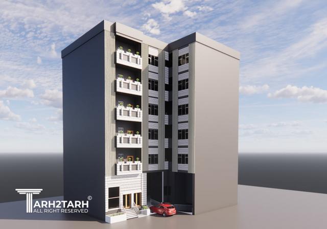 طراحی مجتمع مسکونی هروی