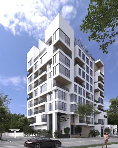 طراحی پلان و نما ساختمان ایزدشهر