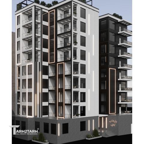 طراحی پلان و نما ساختمان ایزدشهر