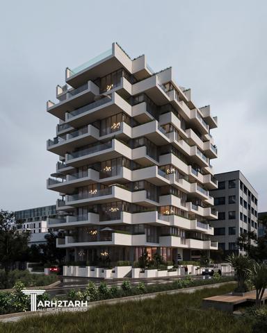 طراحی پلان و نما ساختمان ایزدشهر