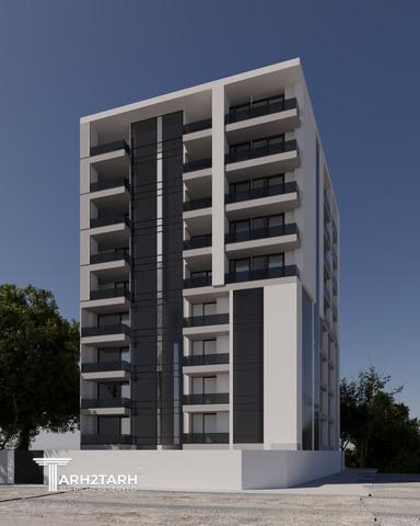 طراحی پلان و نما ساختمان ایزدشهر