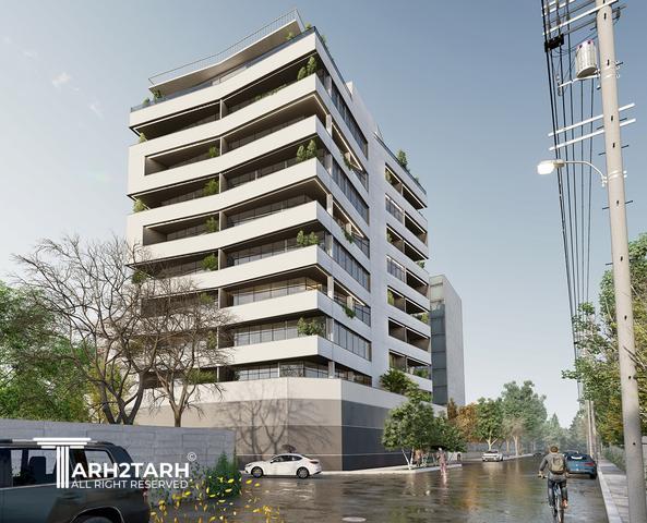 طراحی پلان و نما ساختمان ایزدشهر