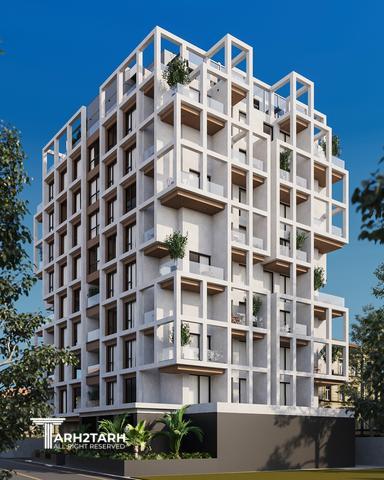 طراحی پلان و نما ساختمان ایزدشهر